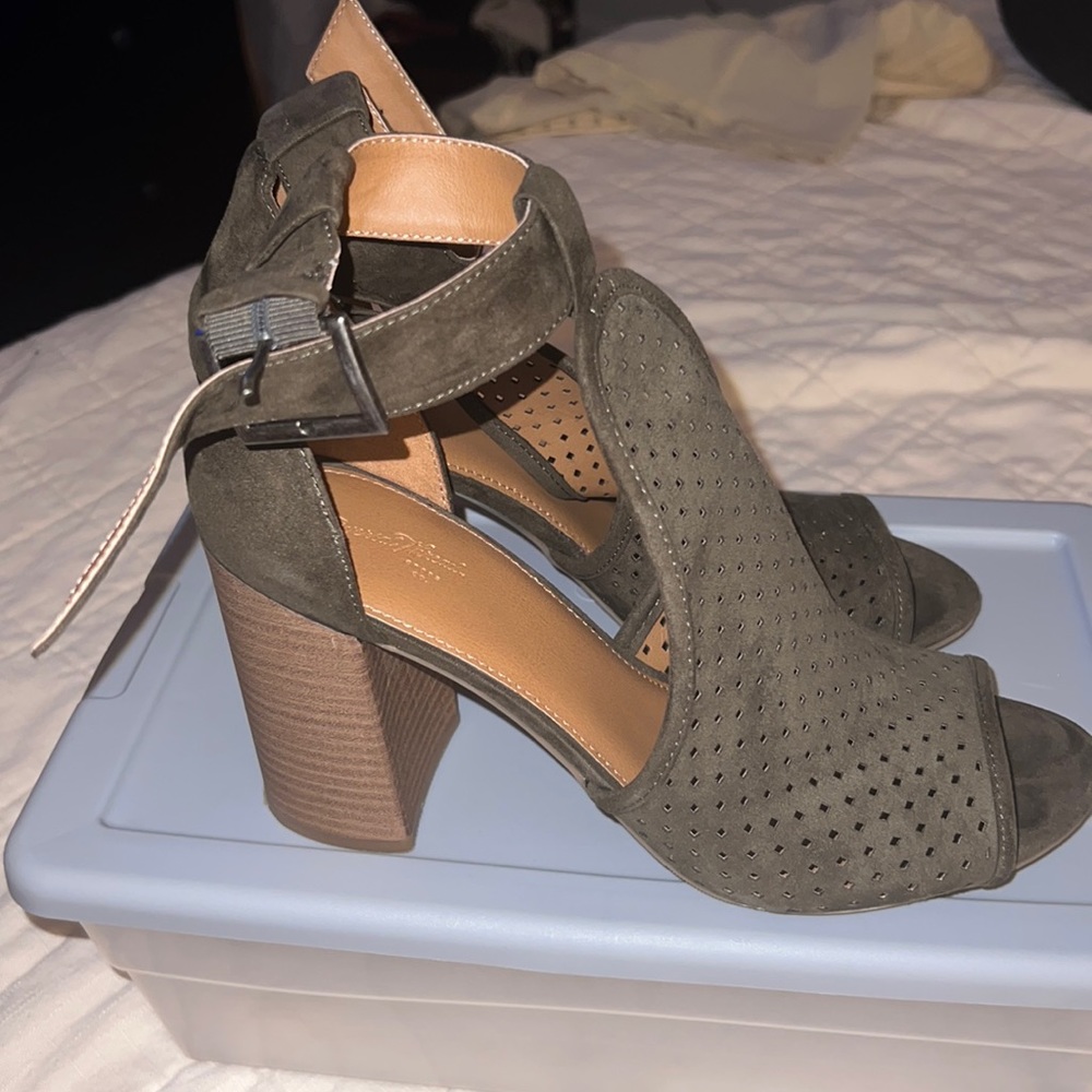 Open Toe Ankle Bootie